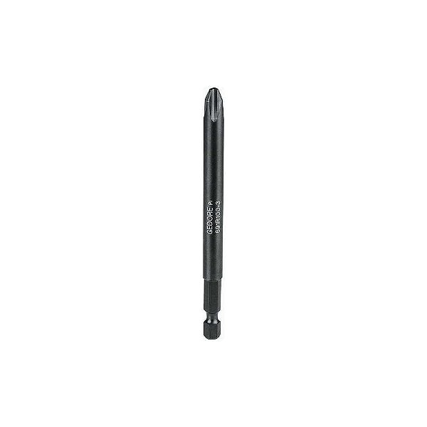 Bits ponteira phillips com encaixe sextavado 1/4" nº3 x 100mm 691 R100 GEDORE
