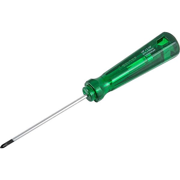 Chave phillips 1/8" x 3" aço cromo vanádio 217101BN BELZER