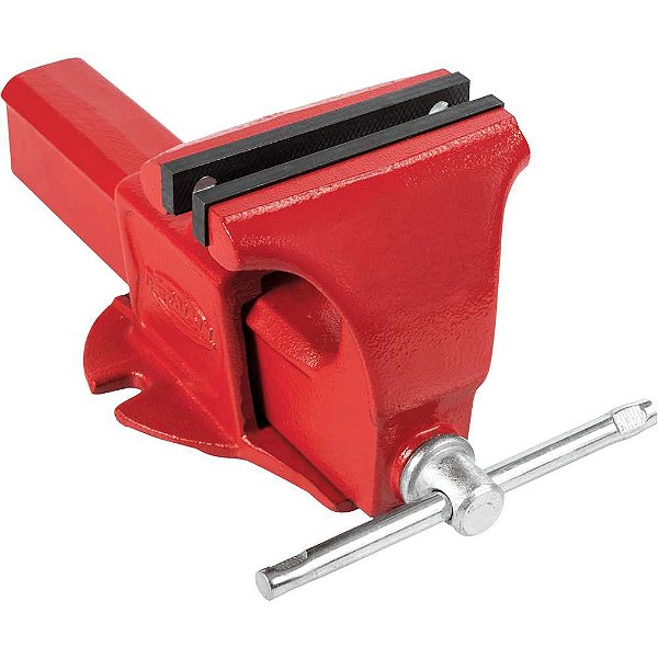 Torno de bancada fixo nº5 abertura 127mm mordente intercambiável TBP060 METALSUL