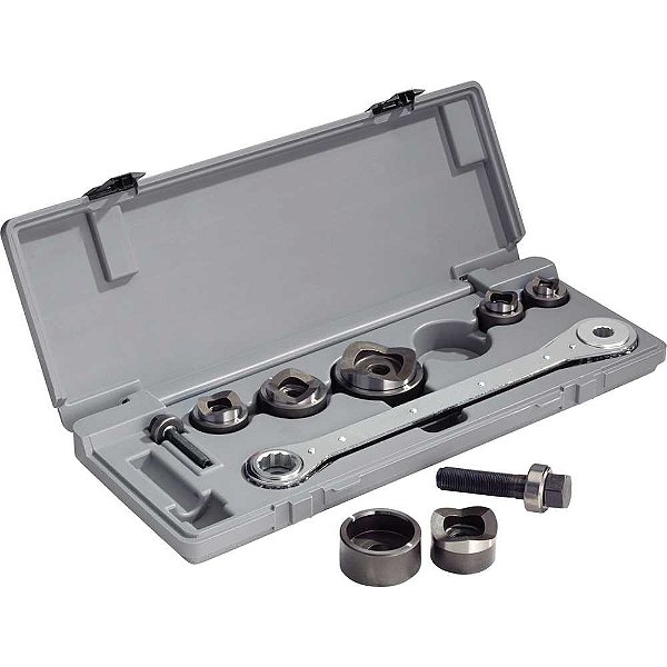 Jogo de vazadores de chapas manual 1/2" a 2" 31797 RIDGID