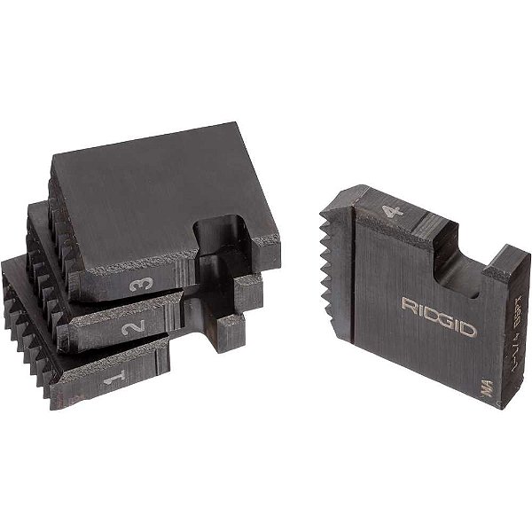 Jogo de cossinetes aço carbono 1.1/4" BSPT para tarraxas modelo 12-R RIDGID
