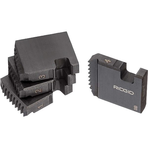 Jogo de cossinetes aço carbono 1" BSPT para tarraxas 00-R RIDGID