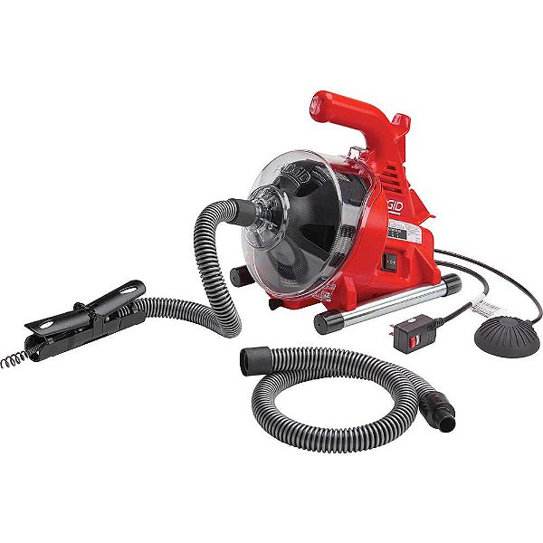 Máquina desentupidora avanço automático AUTOFEED 110V 55808 POWERCLEAR RIDGID