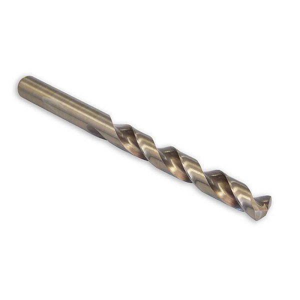 Broca de aço rápido cobalto 10,00mm com revestimento de bronze DIN338 A777 DORMER