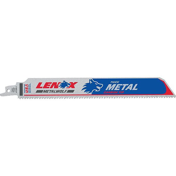 Lâmina para serra sabre 230mm com 8 dentes 2014224 LENOX