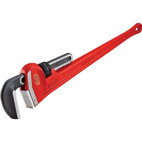 Chave grifo 48" tipo americana fabricada em ferro fundido e com mordente superior em aço forjado 31040 RIDGID