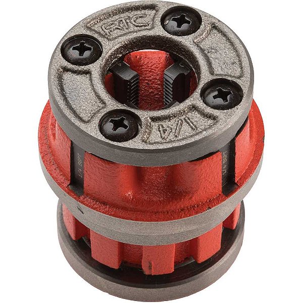 Cabeçote para tarraxa 00-R com cossinete rosca 1/4" BSPT 65710 RIDGID