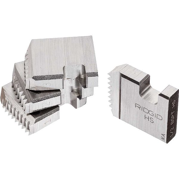 Jogo de cossinetes aço rápido 1/2" BSPT para tarraxa 00-R RIDGID