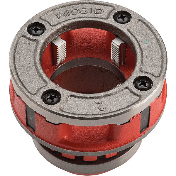 Cabeçote 12R 2" NPT com cossinetes de aço carbono 34715 RIDGID