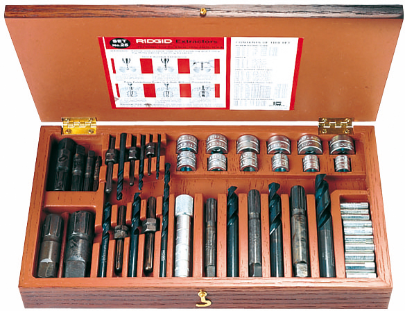 Extrator de parafusos quebrados 6,0mm a 25,0mm N25 35590 RIDGID