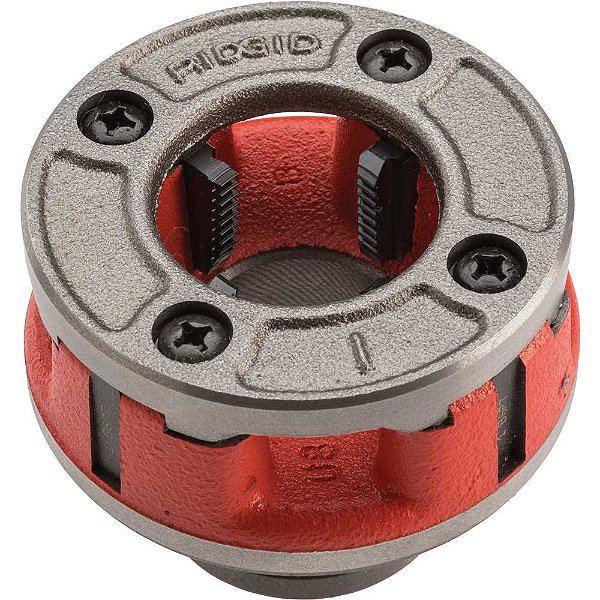 Cabeçote para tarraxa 00-R com cossinete rosca 1" BSPT 65730 RIDGID