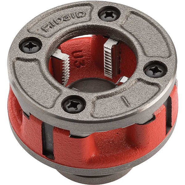 Cabeçote para tarraxa 00-R com cossinete rosca 1" NPT 36900 RIDGID
