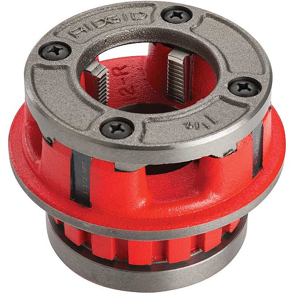 Cabeçote para tarraxa 12-R com cossinete rosca 1.1/2" NPT 37410 RIDGID