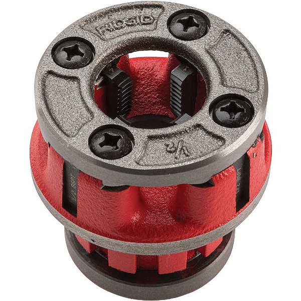 Cabeçote para tarraxa 00-R com cossinete rosca 1/2" BSPT 65720 RIDGID