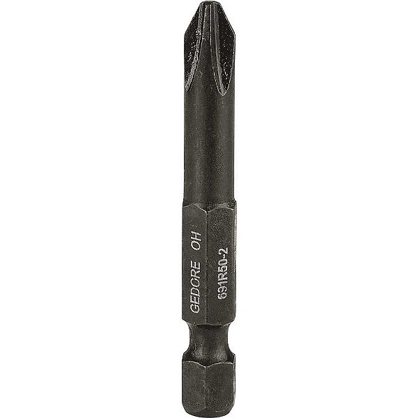 Bits/ponteira phillips encaixe 1/4" nº0 x 50,8mm 691 R 50 PH0 025.641 GEDORE