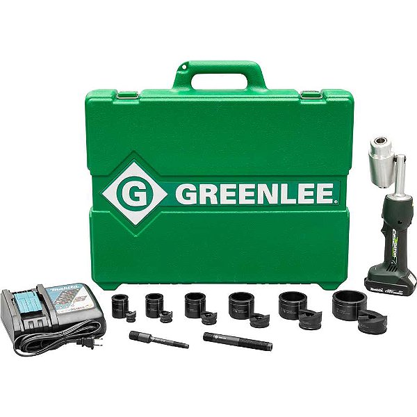 Vazador de chapa 1/2" a 2" bateria 18V 2.0 Ah carregador 120V LS50L11B GREENLEE