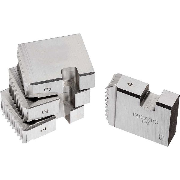 Jogo de cossinetes aço rápido 1.1/2" BSPT para tarraxas 12-R RIDGID