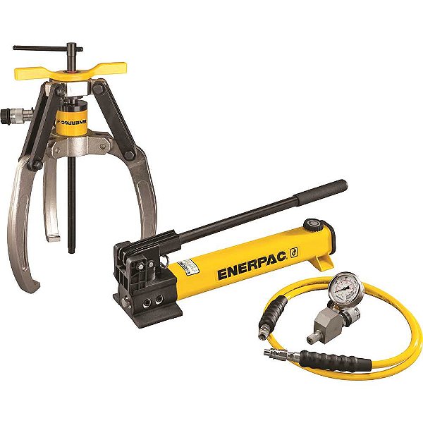 Conjunto extrator hidráulico 14 toneladas com 3 garras LGHS314H ENERPAC