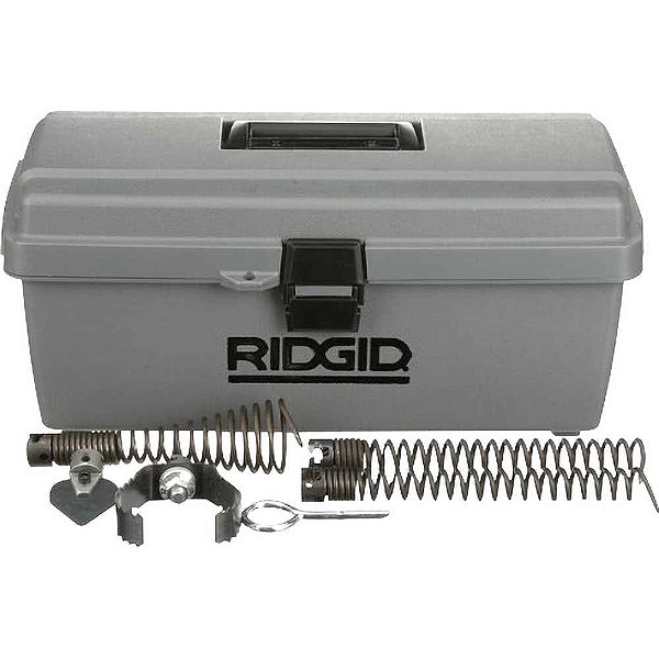 Conjunto de acessórios para desentupidora K-5208 e K-1500 com 7 peças 61723 RIDGID