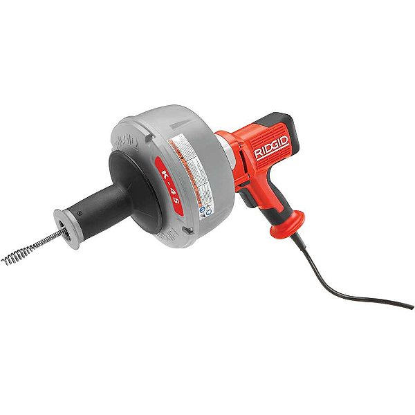 Máquina desentupidora de avanço automático AUTOFEED K-45AF 220V 36033 RIDGID
