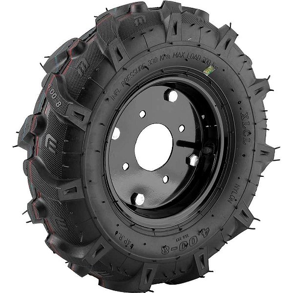 Roda completa para Microtrator MTV 770 lado direito VONDER