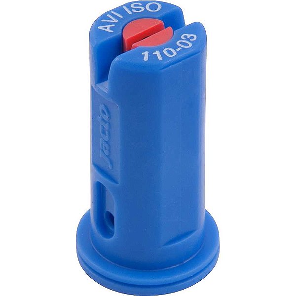 Bico para pulverizador leque AVI 11003 azul embalagem com 20 unidades JACTO