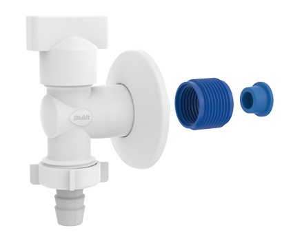Torneira Multiuso de 1/4" de Volta Branca BLUKIT