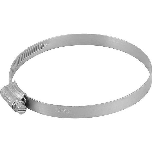 Abraçadeira de inox 70mm a 89mm PIF7089 pacote com 20 peças SUPRENS