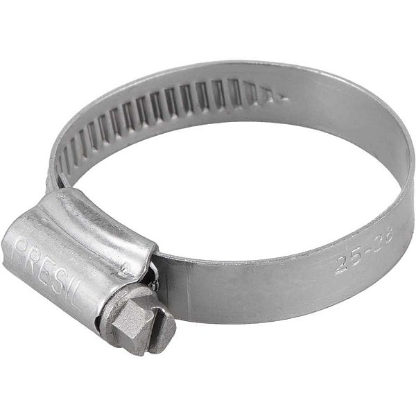 Abraçadeira de inox 25mm a 38mm PIF2538 pacote com 20 peças SUPRENS