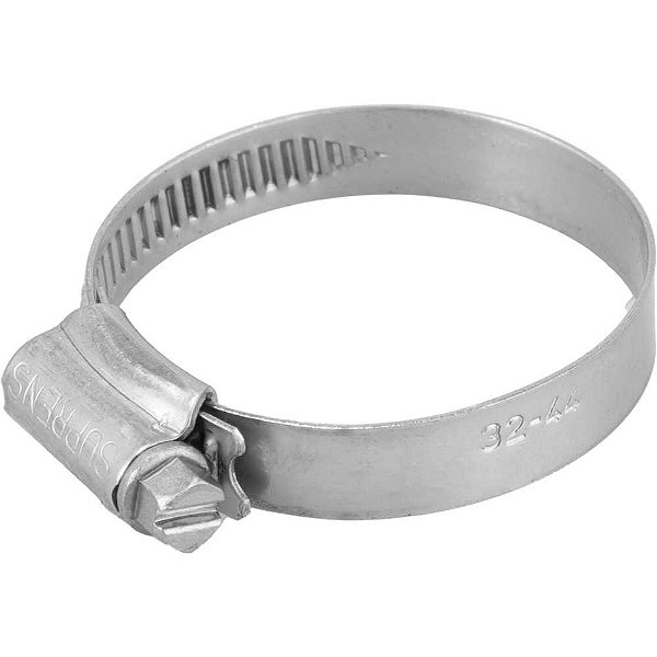 Abraçadeira de inox 32mm a 44mm PIF3244 pacote com 20 peças SUPRENS