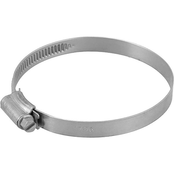 Abraçadeira de inox 57mm a 76mm PIF5776 pacote com 20 peças SUPRENS