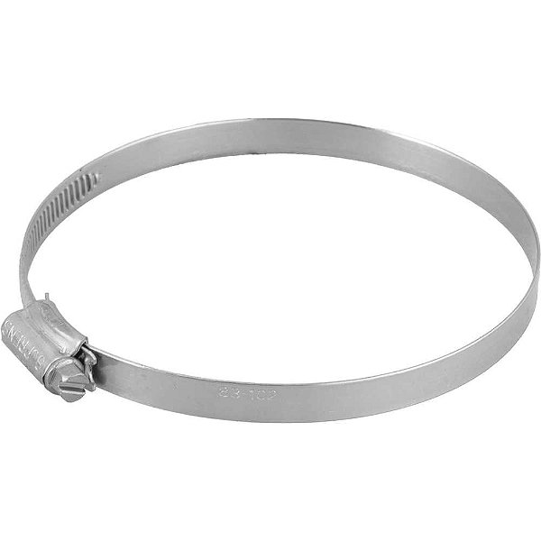 Abraçadeira de inox 83mm a 102mm PIF83102 pacote com 20 peças SUPRENS