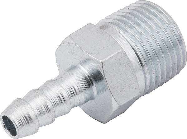 Espigão rosca macho de 3/8" NPT com escama de 1/4" caixa com 40 peças VONDER