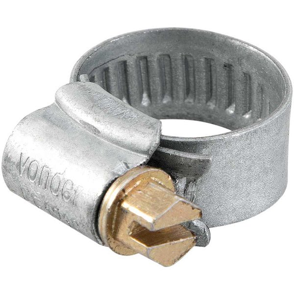 Abraçadeira rosca sem fim 13mm a 16mm com 6 peças AE 1216 VONDER