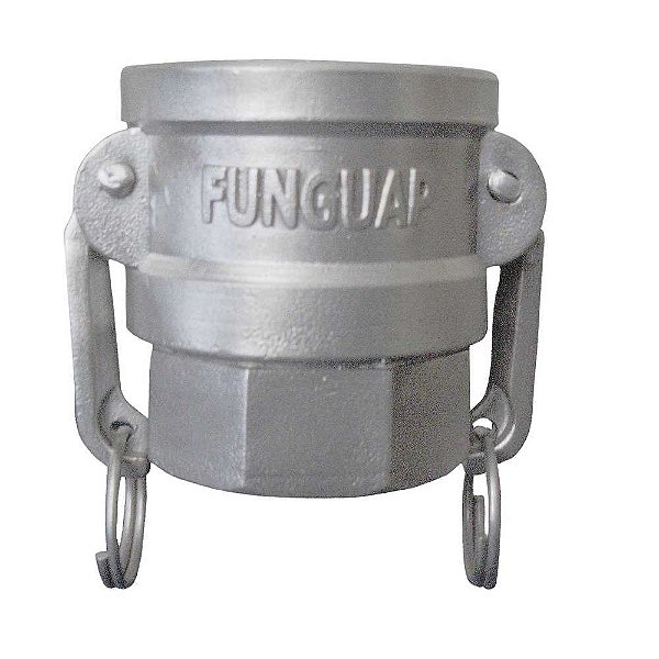 Engate rápido com dupla alavanca rosca fêmea 1" NPT em bronze CRI-025 NPT BZ FUNGUAP