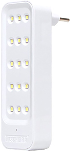 Luminária LED de emergência recarregável TLE MINI TASCHIBRA