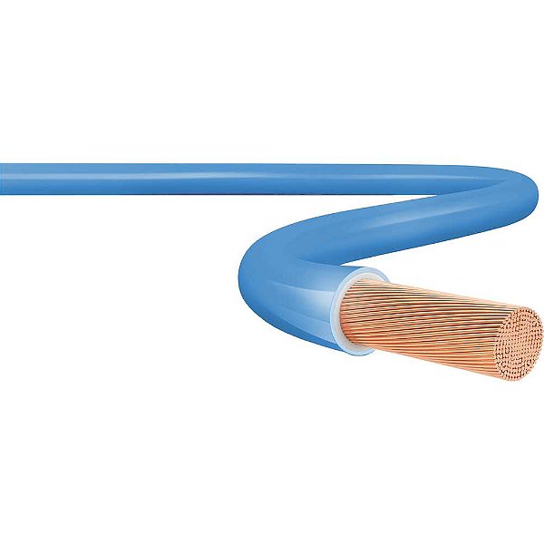 Cabo flexível 750V 1,5 mm² x 100 metros azul SIL