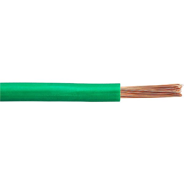 Cabo PVC flexível 750V 10,0 mm² verde Flexpar® BWF CONDUSPAR
