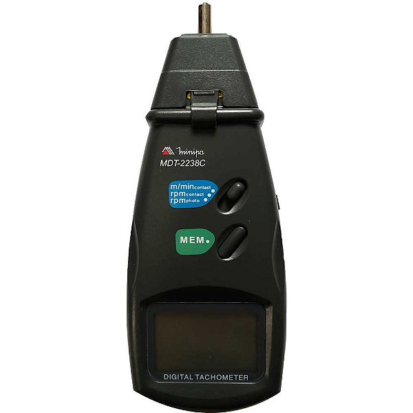 Tacômetro digital com e sem contato MDT-2238C MINIPA