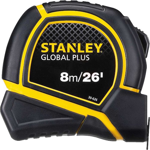 Trena curta de aço Global Plus 1" x 8m 30615 STANLEY