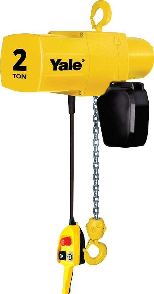 Talha elétrica de corrente YJL 2,0 toneladas 6 metros 220V com armazenador B85004232-220 YALE