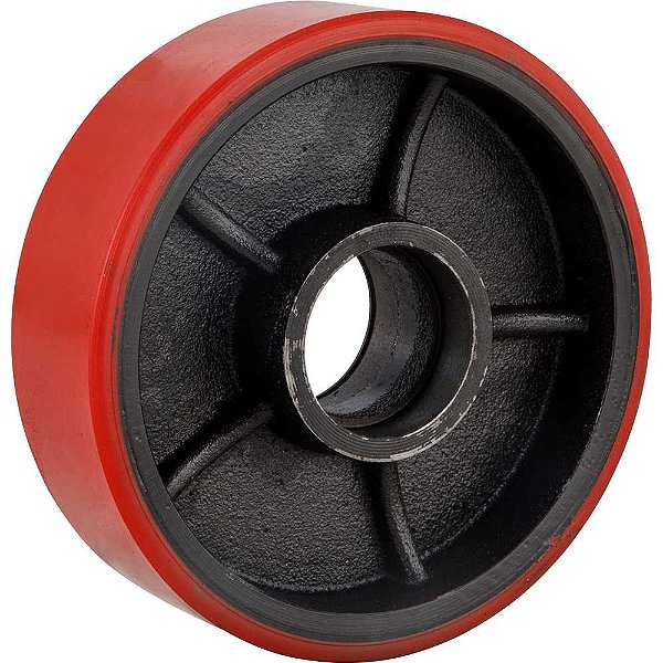 Roda dianteira 160mm x 50mm em poliuretano VONDER