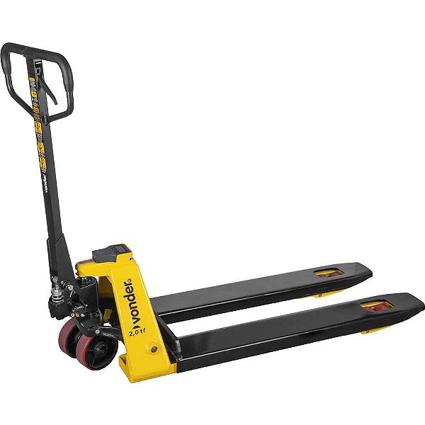 Paleteira hidráulica 2,0 toneladas (2,0 tf) 1.150mm x 540mm com balança CBP 205 VONDER