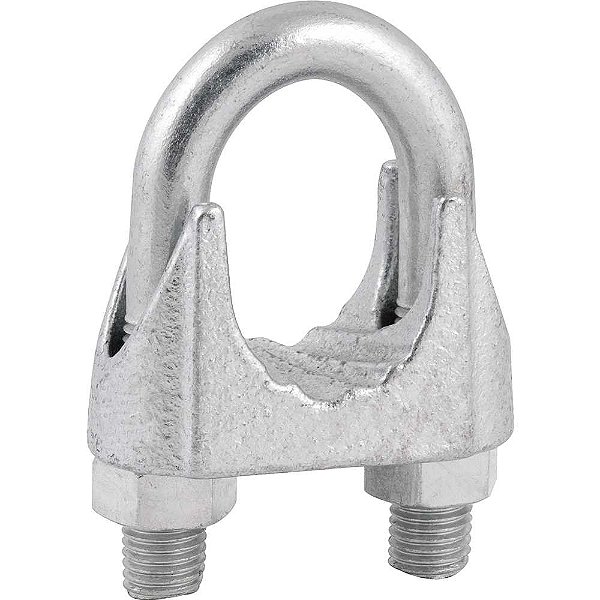Clips para cabo de aço 1.1/4" - 31,80mm VONDER - 40 unidades