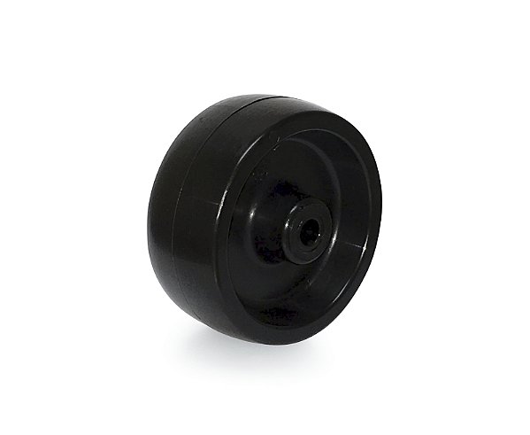Roda 3" de polipropileno preta R 312 P RODCAR