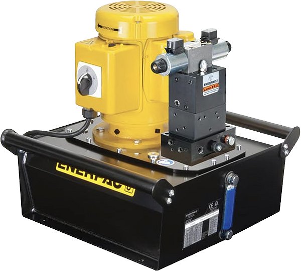 Bomba hidráulica elétrica 20 litros 7,5hp 700 bar 220 V~- trifásico ZE6420SG ENERPAC