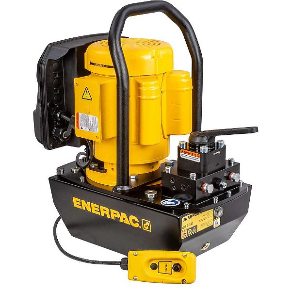 Bomba hidráulica elétrica 6,8 litros 0,75 cv 115V - monofásico ZE2308EB ENERPAC