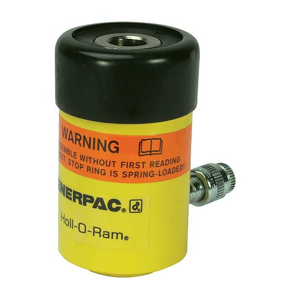 Cilindro hidráulico simples ação com haste vazada 12T curso 42mm RCH 121 ENERPAC