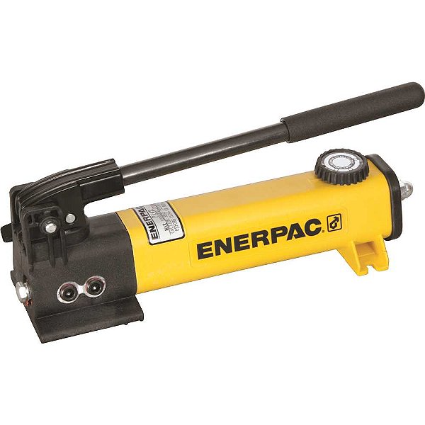 Bomba hidráulica manual simples ação de 1 estágio capacidade de óleo 0,33 litros P-141 ENERPAC