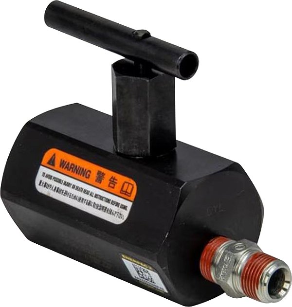 Válvula de retenção manual com válvula de alivio embutida 3/8" NPTF V-66 ENERPAC